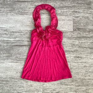 Pink Halter Top from Express